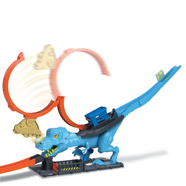 HOT WHEELS rinkinys Dinozauras su kilpa