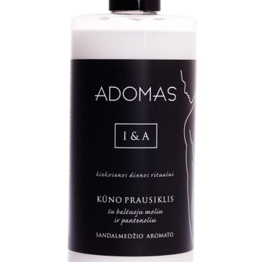 KŪNO PRAUSIKLIS ADOMAS SANDALMEDŽIO AROMATO 400 ML