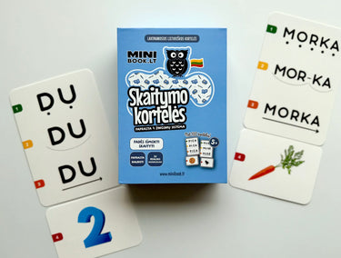 Lavinamosios SKAITYMO kortelės