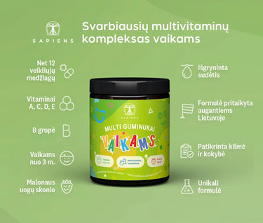 Multi guminukai vaikams