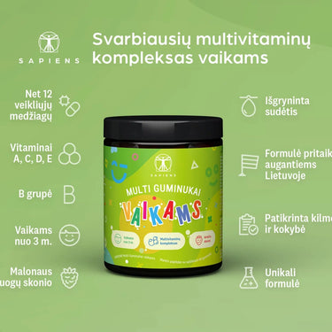 Multi guminukai vaikams