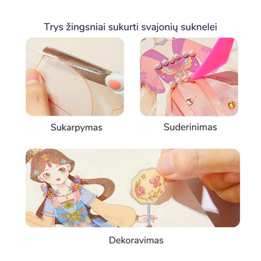 SUKNELIŲ GAMYBOS KNYGA - PRINCESĖS KOLEKCIJA