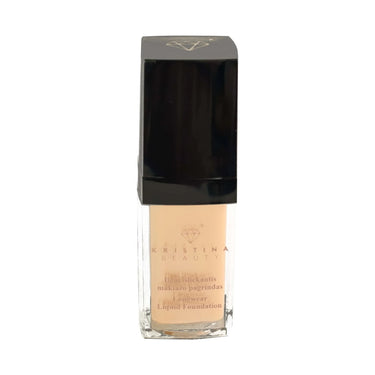 Kristina Beauty ilgai išliekantis makiažo pagrindas 2.10 Natural Beige, 25ml