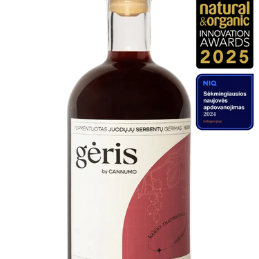 GĖRIS - fermentuotas juodųjų serbentų gėrimas
