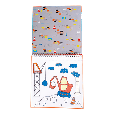 SPALVINIMO RINKINYS SU STEBUKLINGAIS FLOMASTERIAIS, STATYBOS