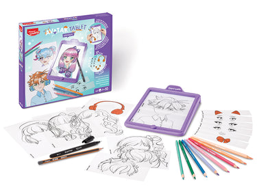 Šviečianti piešimo lenta MAPED Creativ "Avatar Studio Manga"
