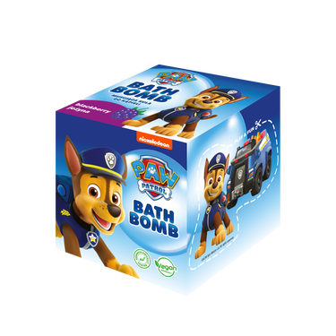 PAW PATROL Vonios burbulas „Chase“, 165 g, gervuogių kvapo