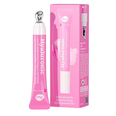 7 DAYS My Beauty Week paakių zonos kremas-koncentratas drėkinamasis Hyalurono rugštis 1% + Vitamin C 0.5 %, 18 ml