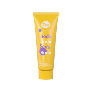 7 DAYS My Beauty Week veido šveitiklis porų valymui Soda, 80 ml