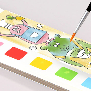 SPALVINIMO AKVARELE KNYGELĖ NUOSTABIOS ATOSTOGOS