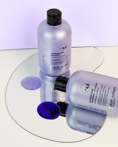 DOTT.SOLARI BLONDIE CARE ŠAMPŪNAS ŠVIESIEMS IR ŽILIEMS PLAUKAMS