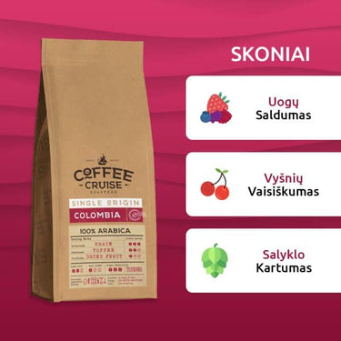 Malta kava Coffee Cruise COLOMBIA 250g