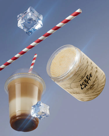 CBD CUKRAUS ŠVEITIKLIS Iced Latte ŠALTA KAVA