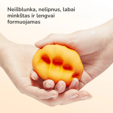 MINKŠTA LIPDYMO MASĖ - 6 SPALVOS