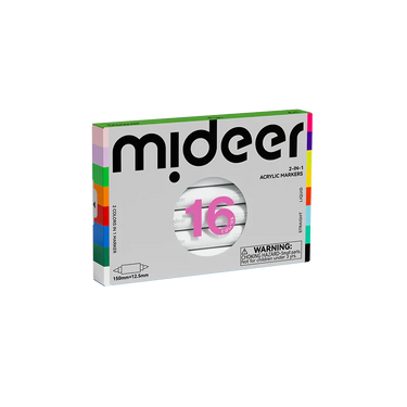 DVISPALVIAI AKRILINIAI MARKERIAI - 32 SPALVŲ