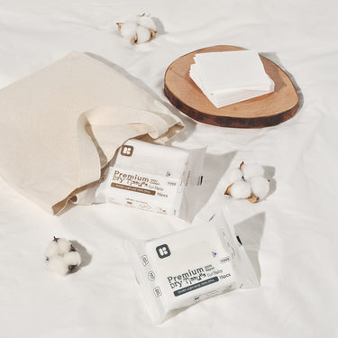Mother-K PREMIUM Sausos Servetėlės, MEDVILNĖ