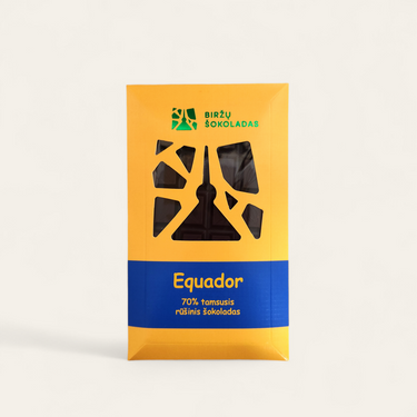 Rūšinis tamsusis 70% šokoladas EQUADOR