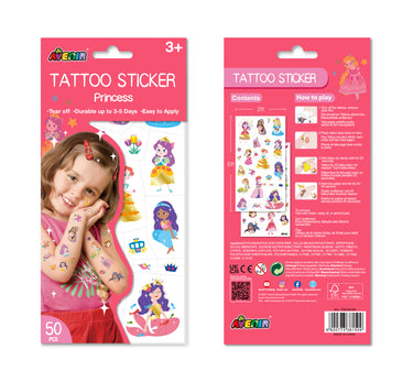 Priklijuojamos tatuiruotės „Princesės“