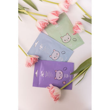 MiniMi Kids Beauty Alyvuogių veido lakštinė kaukė 25ml