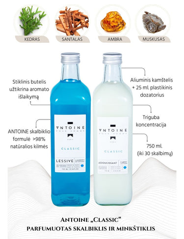 ANTOINE Minkštiklis „Classic“ 750 ml