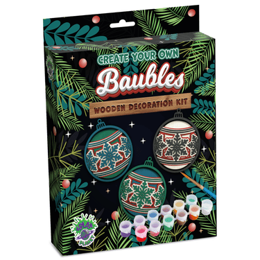 SPLAT PLANET 3D MEDINIS PAVEIKSLAS, KALĖDINIAI ŽAISLIUKAI