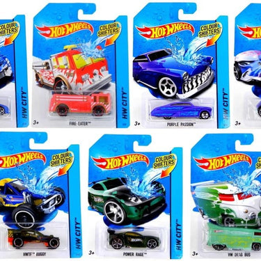 HOT WHEELS automobiliukas keičiantis spalvą