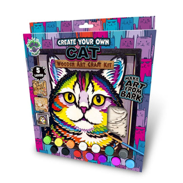 SPLAT PLANET MEDINIS 3D SPALVINIMO PAVEIKSLAS, KATĖ