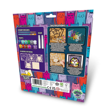 SPLAT PLANET MEDINIS 3D SPALVINIMO PAVEIKSLAS, KATĖ