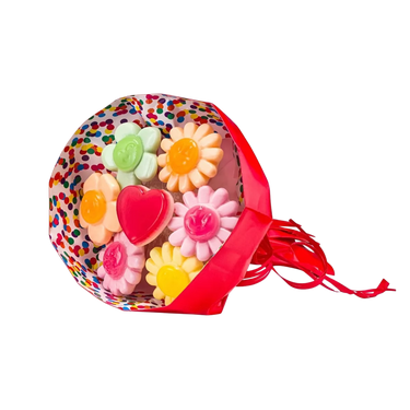 Guminukų rinkinys CANDY POP FLOWER BOUQUET, 45g
