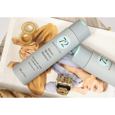 Drėkinantis šampūnas plaukams 72 HAIR Moisturising Shampoo, 250 ml, pažeistiems plaukams