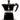 Espresso kavinukas, juodas, 3 puodelių, Bialetti Moka Express Black