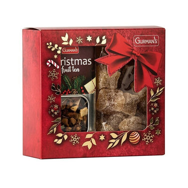 KALĖDINĖS VAISINĖS ARBATOS IR IMBIERO RINKINYS