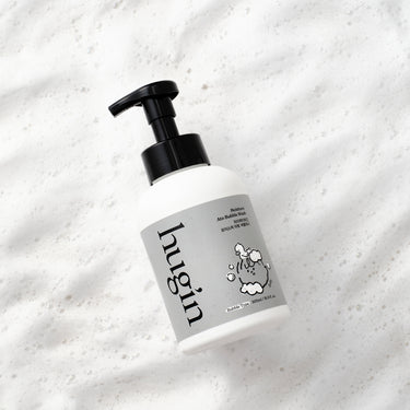 hug’in by Mother-K 2in1 kūno ir plaukų putų konsistencijos prausiklis kūdikiams ir vaikams, 500 ml.