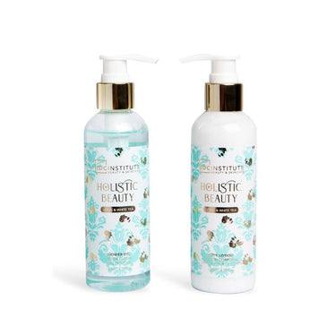 IDC INSTITUTE vonios rinkinys Holistic Beauty (dušo želė, kūno losjonas)