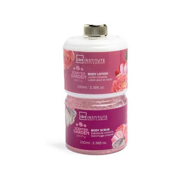 IDC INSTITUTE kūno priežiūros rinkinys Scented Garden Peony, 2x100 ml
