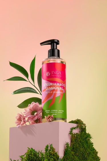 INGA HAIRSTYLE ATKURIAMASIS ŠAMPŪNAS, 300 ML