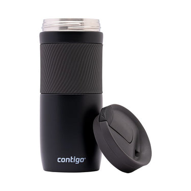 Kelioninis termopuodelis su vakuumine izoliacija Contigo Byron Matte Black 470 ml