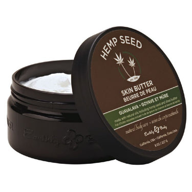 Kūno odos sviestas Hemp Seed Skin Butter Guavalava su kanapių sėklų aliejumi, 227 g.