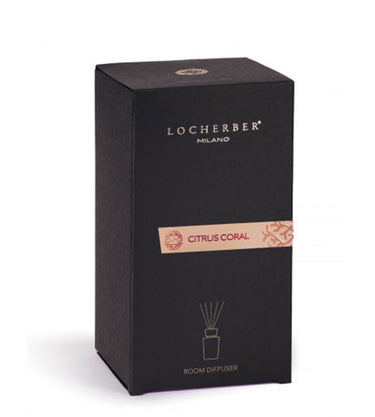 LOCHERBER MILANO namų kvapas su lazdelėmis „Citrus Coral“ 500 ml.