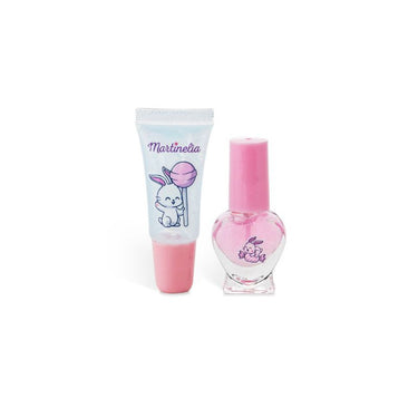 MARTINELIA kosmetikos rinkinys Yummy (1 nagų lakas, 1 lūpų blizgis)