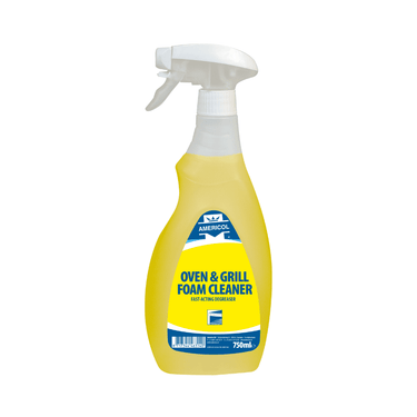 Orkaičių, grilių, gartraukio grotelių valymo putos - AMERICOL OVEN & GRILL FOAM CLEANER 750 ml