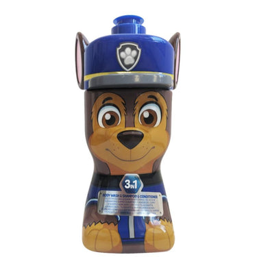 PAW PATROL dušo želė ir šampūnas su kondicionieriumi 3in1 Chase 3D, 400 ml