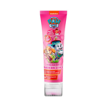 PAW PATROL spalvoti vonios dažai braškių aromato 2in1, 150 ml