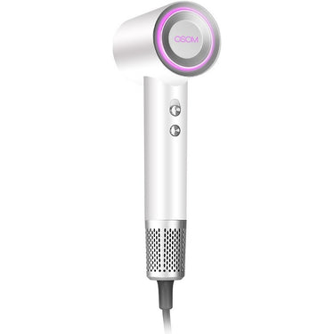 Plaukų džiovintuvas OSOM Aurora BLDC Hair Dryer, baltos spalvos, 1800 W