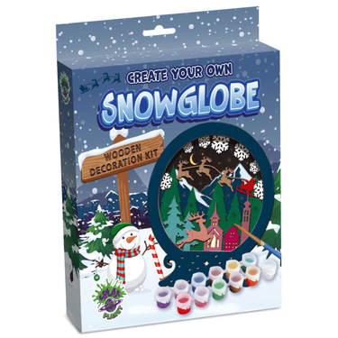 SPLAT PLANET 3D MEDINIS PAVEIKSLAS, KALĖDINIS SNIEGO GAUBLYS