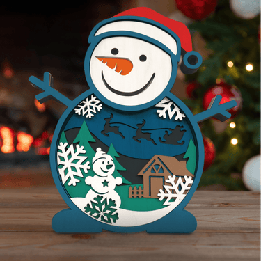 SPLAT PLANET 3D MEDINIS PAVEIKSLAS, SNIEGO SENIS