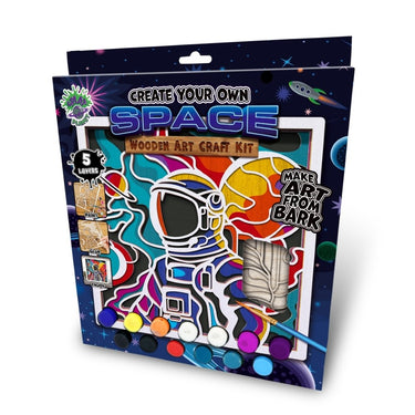 SPLAT PLANET MEDINIS 3D SPALVINIMO PAVEIKSLAS, KOSMOSAS