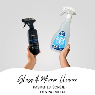 PRO7 GLASS & MIRROR CLEANER, 500 ml - stiklo ir veidrodžių valiklis