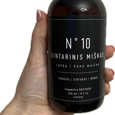 Kūno muilas N°10 Gintarinis miškas