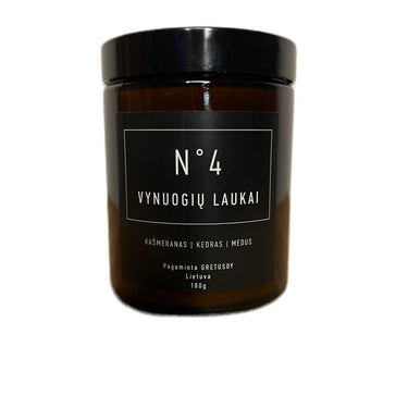 N°4 Vynuogių laukai,  Žvakė 180 g